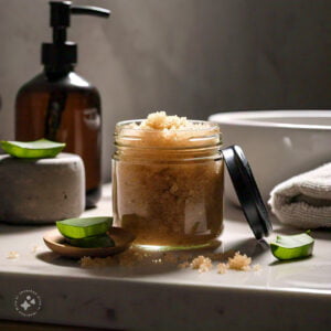 Exfoliante Vegano Casero para Cara, Cuerpo y Cabello